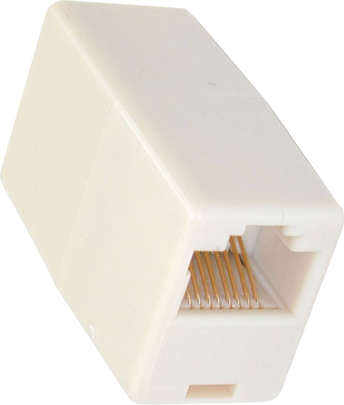 Modular Coupler RJ45/f-f 1:1 UTP 10-pack