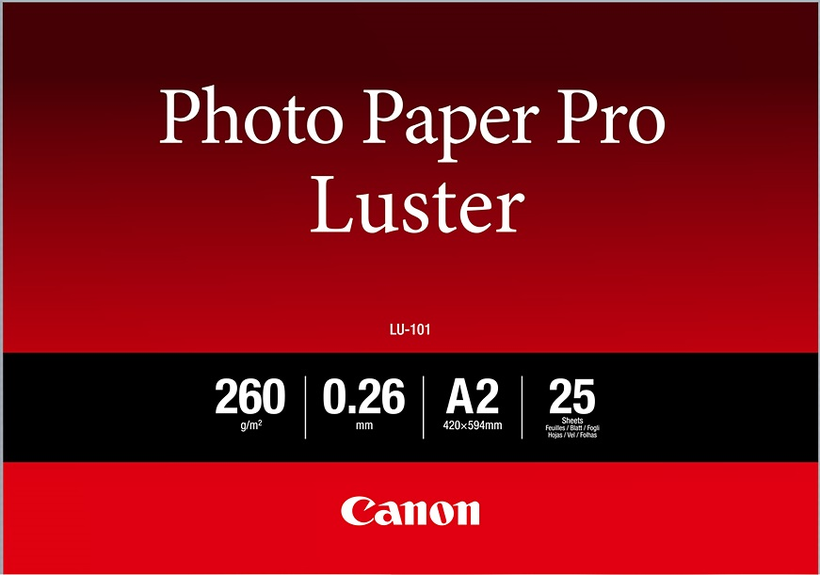 Papier fot. Canon LU-101 prof. Luster A2