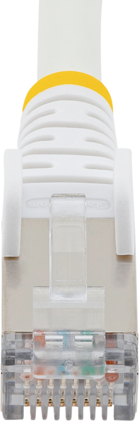 Câble patch RJ45 S/FTP Cat6a 1 m blanc