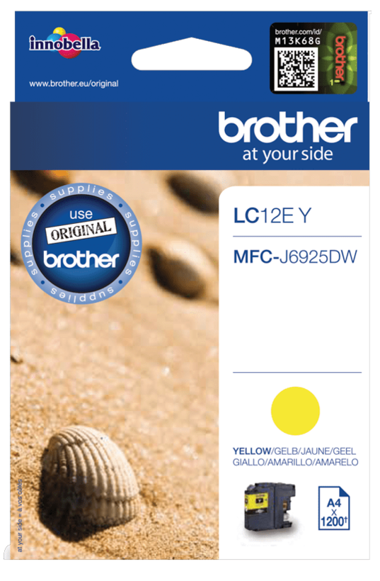 Brother LC-12EY Ink Yellow