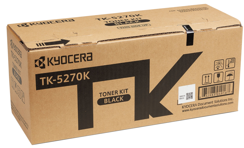 Toner Kyocera TK-5270K, noir