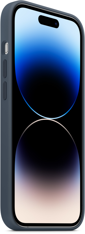Apple iPhone 14 Pro Silikon Case blau