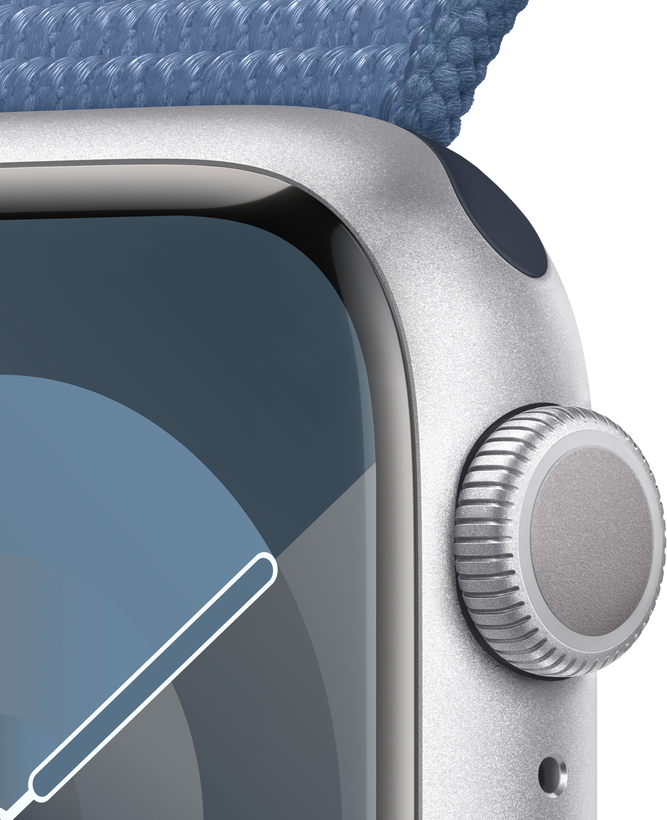 Apple Watch S9 9 LTE 45mm Alu, sreb.