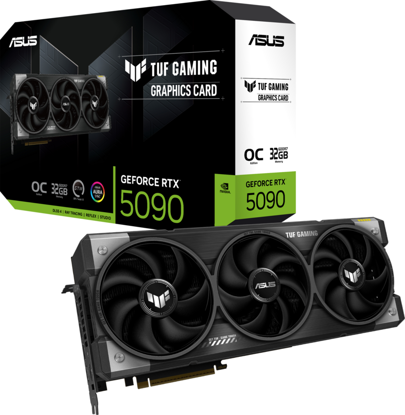 ASUS TUF GeForce RTX5090 OC Graphics Cd