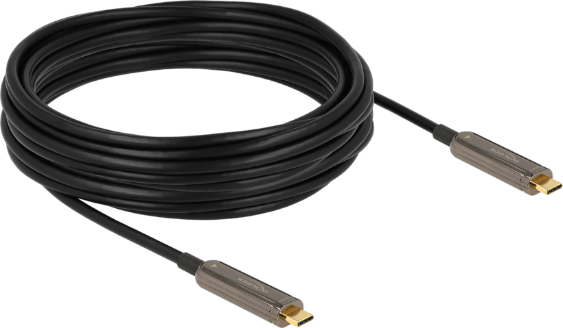 Delock USB Type-C Hybrid Cable 10m