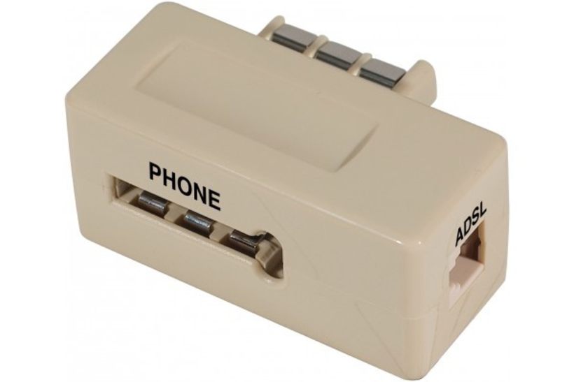 Filtre ADSL, prise gigogne