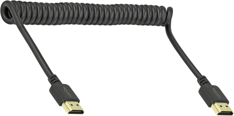Câble spiralé HDMI Delock, 0,4 m