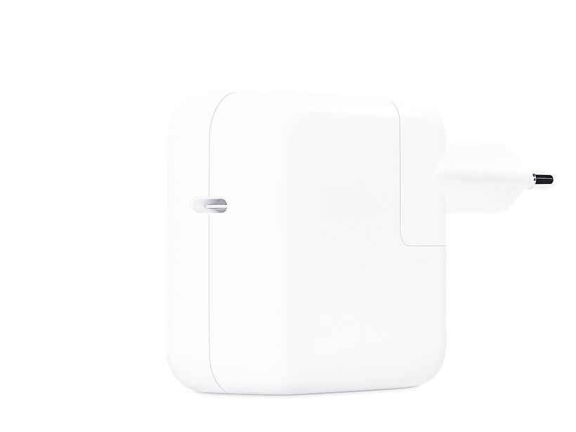 Adapter ładujący Apple 30 W USB-C, biały