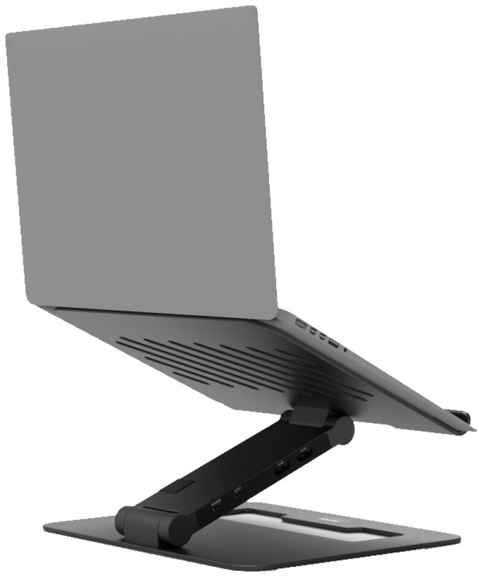 Port 2-in-1 Notebook Stand USB-C Dock