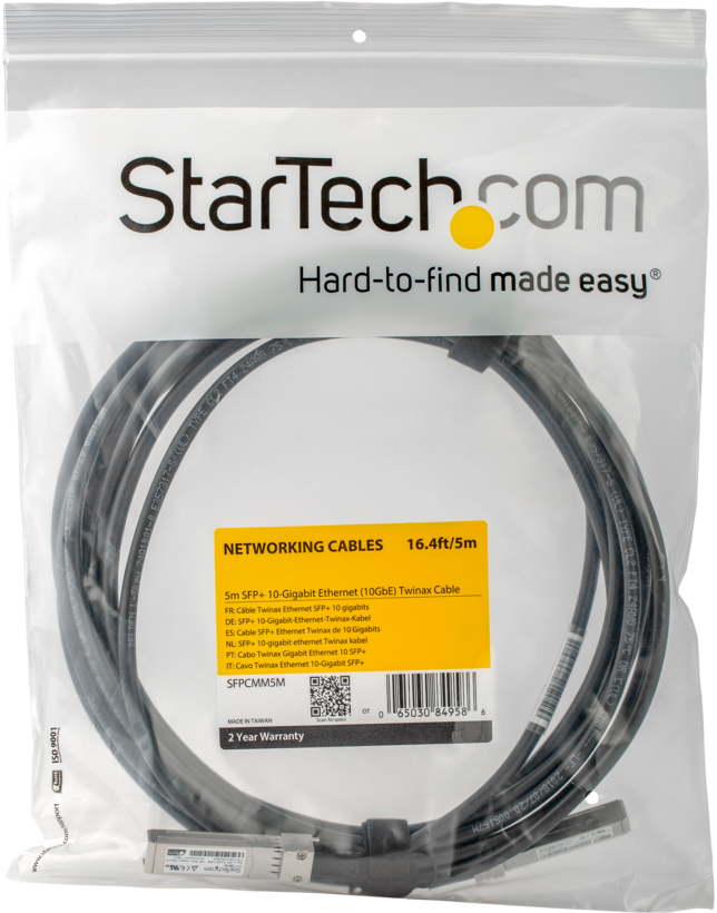 Kabel SFP+ konektor - SFP+ konektor 5m