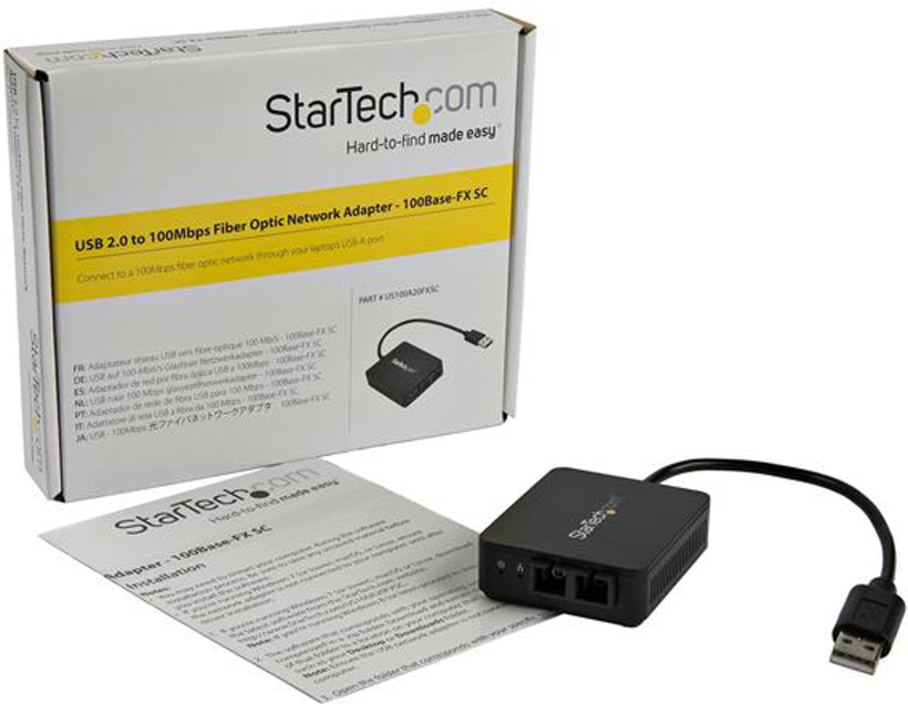 StarTech US100A20FXSC Media Converter