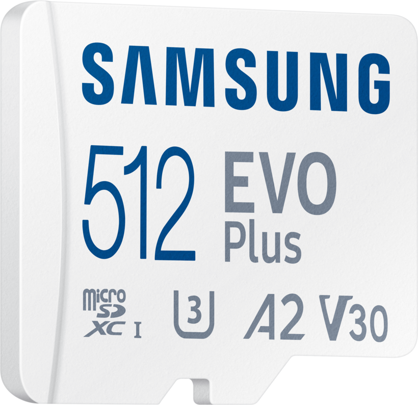 Carte microSDXC 512 Go Samsung EVO Plus