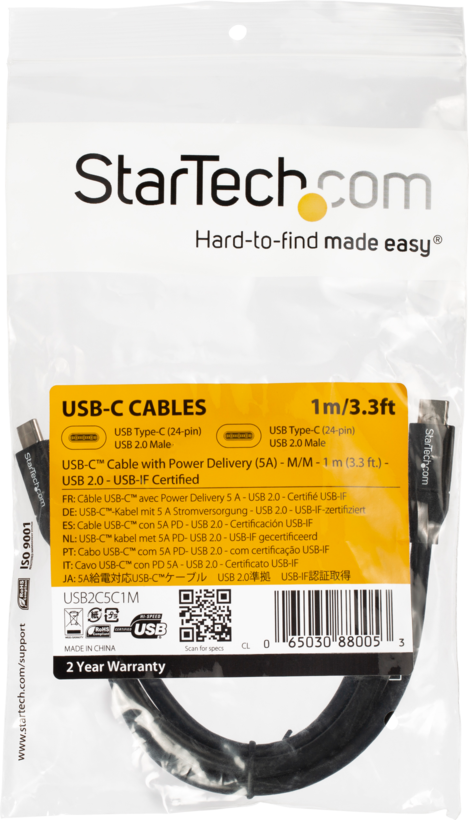 StarTech USB Typ C Kabel 1 m