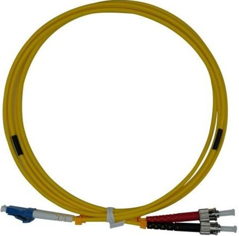 FO Duplex Patch Cable LC-ST 9/125µ 2m