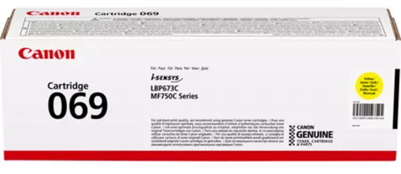 Canon 069 H Toner gelb