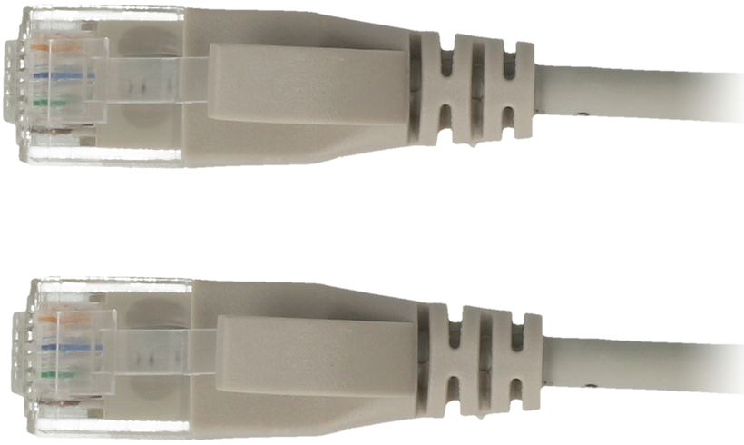 Câble patch RJ45 U/UTP Cat6a 3 m gris