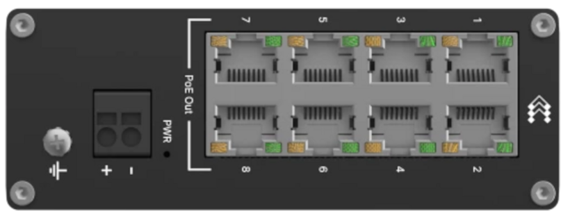 Teltonika TSW040 8-Port PoE+ Switch