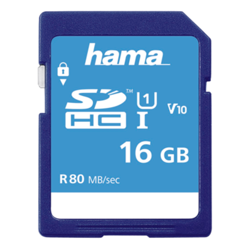 Hama Memory Fast 16 GB SDHC Karte