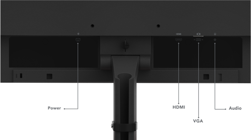Monitor Lenovo ThinkVision S24e-20 Top