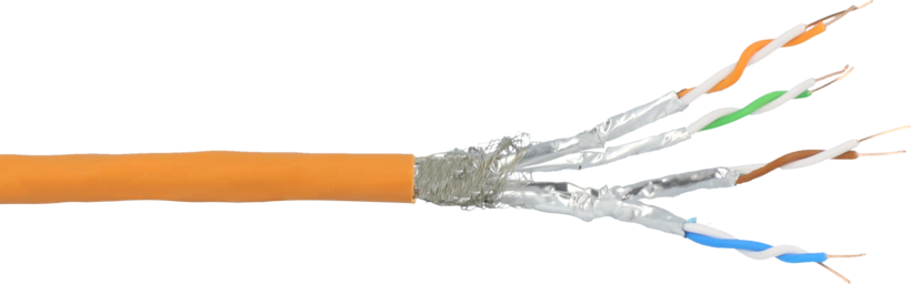 Data Cable Cat7 Semi-rigid S/FTP 250m Or