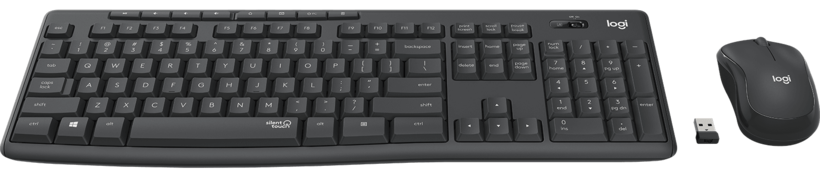 Logitech MK295 Silent Keyboard Mouse Set