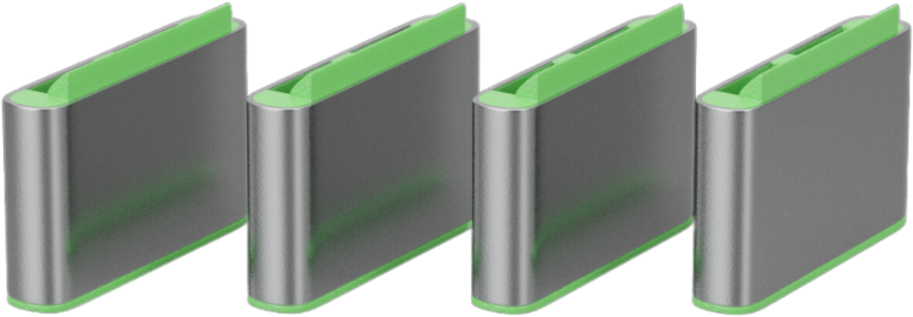 LINDY USB-C Port Blocker 4x/1x Key