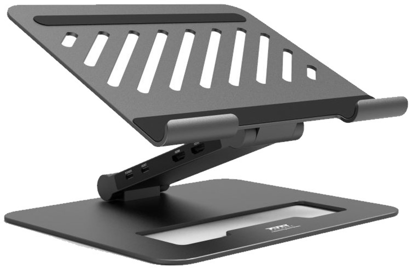 Port 2-in-1 Notebook Stand USB-C Docking