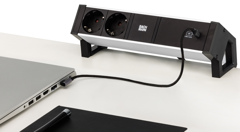 Power Strip 2-way + USB