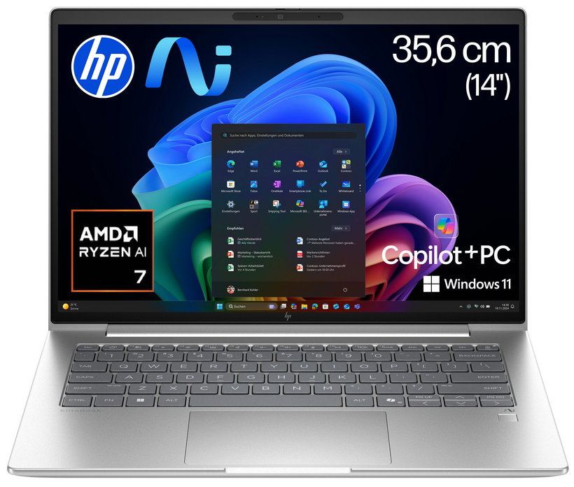 HP EliteBook 6 G1a 14 R AI7 32GB/1TB LTE