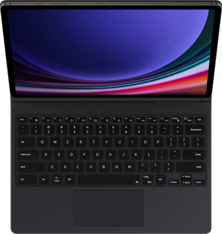 Samsung Tab S9+/FE+ Book Cover Keyboard