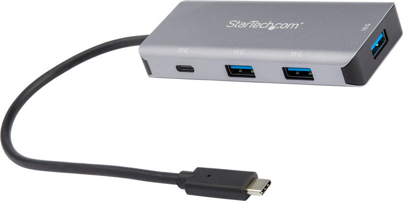 StarTech USB Hub 3.1 4-port Black/Grey