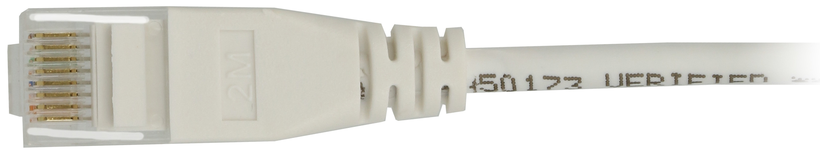Patch Cable RJ45 U/UTP Cat6a 20m White