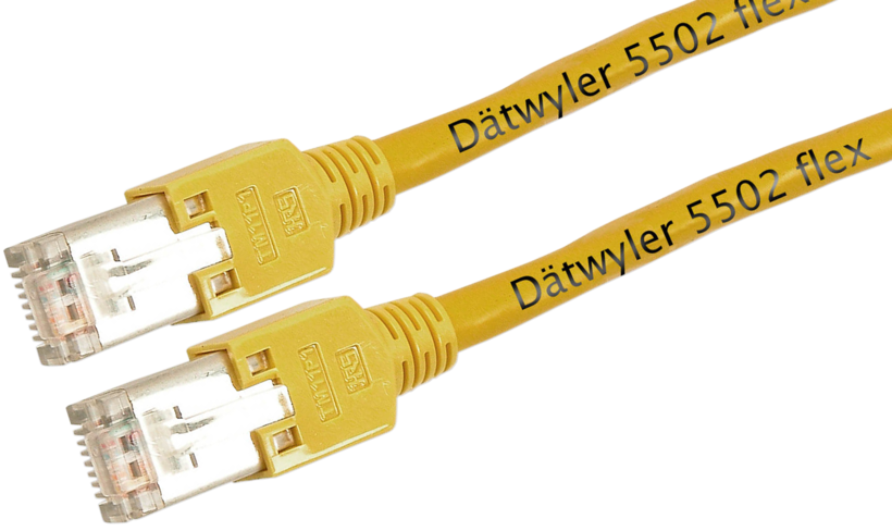 Patch Cable RJ45 S/UTP Cat5e Dät 3m Yel