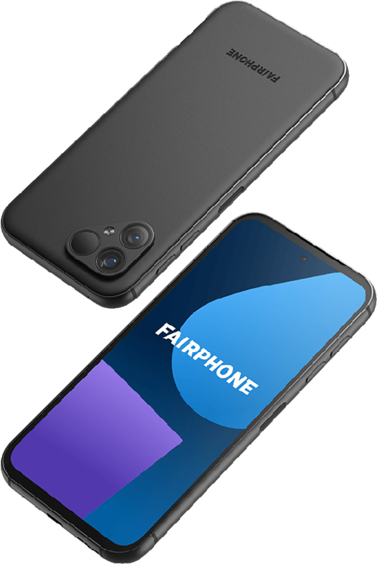 Fairphone 5 256 GB Smartphone schwarz