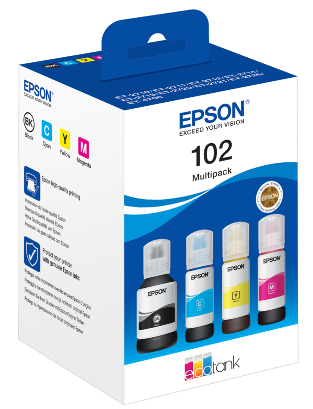 Encre Epson 102, multipack