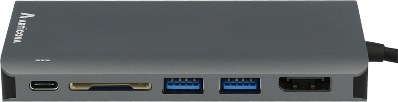 Adapter USB-C - HDMI/DP/RJ45/USB/SD