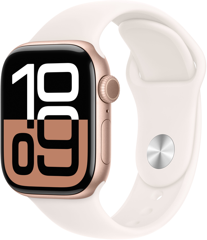 Apple Watch S10 LTE 42mm Alu, or rose