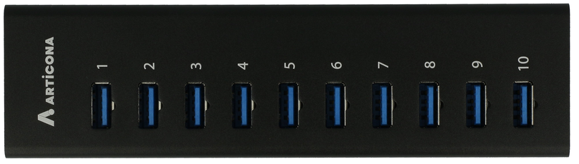 Hub USB 3.0 ARTICONA USB 10 ports type C