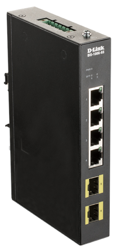Switch industriale D-Link DIS-100G-6S