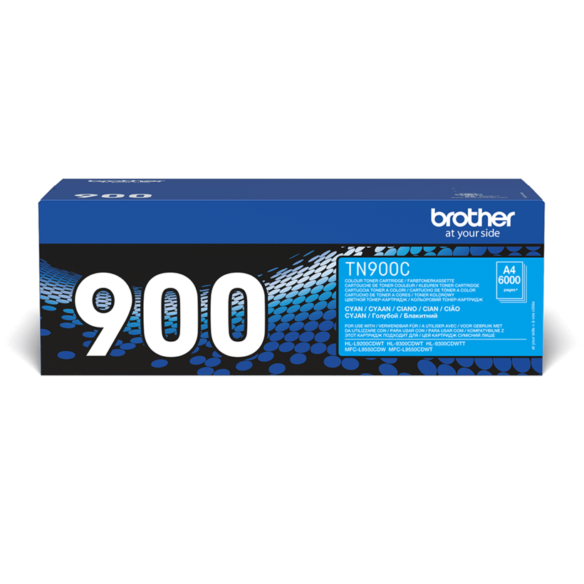 Brother Toner TN-900C, błękitny