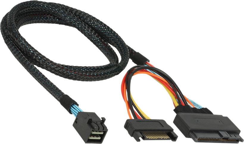 SAS Cable Ext. SFF8643 - SFF8639 0.75m