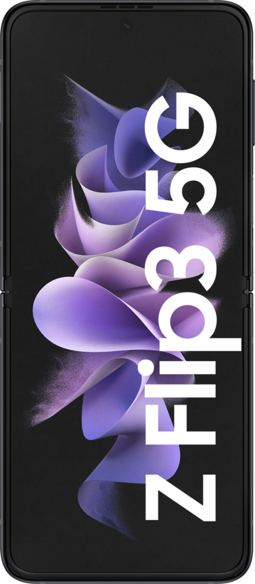 Samsung Galaxy Z Flip3 5G 256 Go, noir