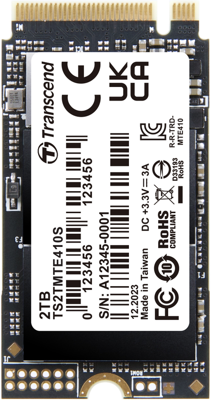 Transcend MTE410S PCIe M.2 2 TB SSD