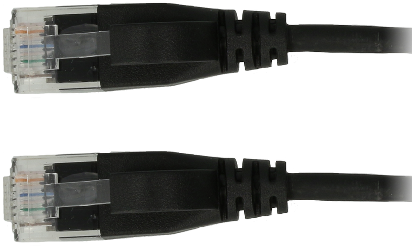 Patch Cable RJ45 U/UTP Cat6a 15m Black