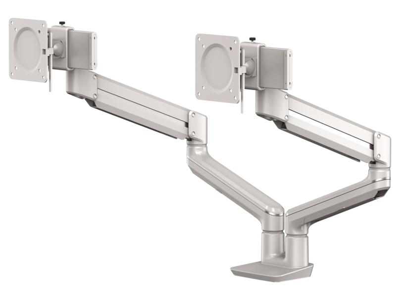 Fellowes Tallo Dual Monitor Arm Silver