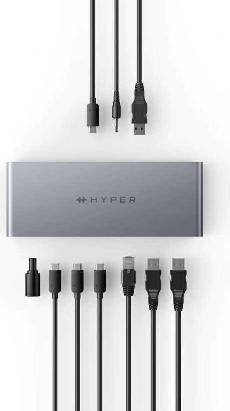 Station accueil HyperDrive Thunderbolt 4