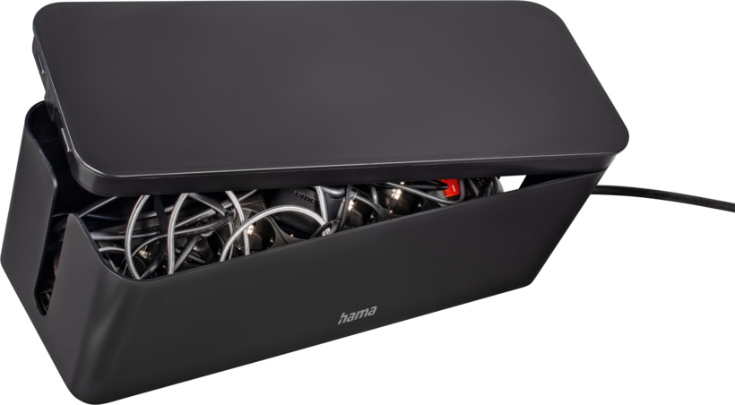Cable Box Maxi 156x400x135mm Black