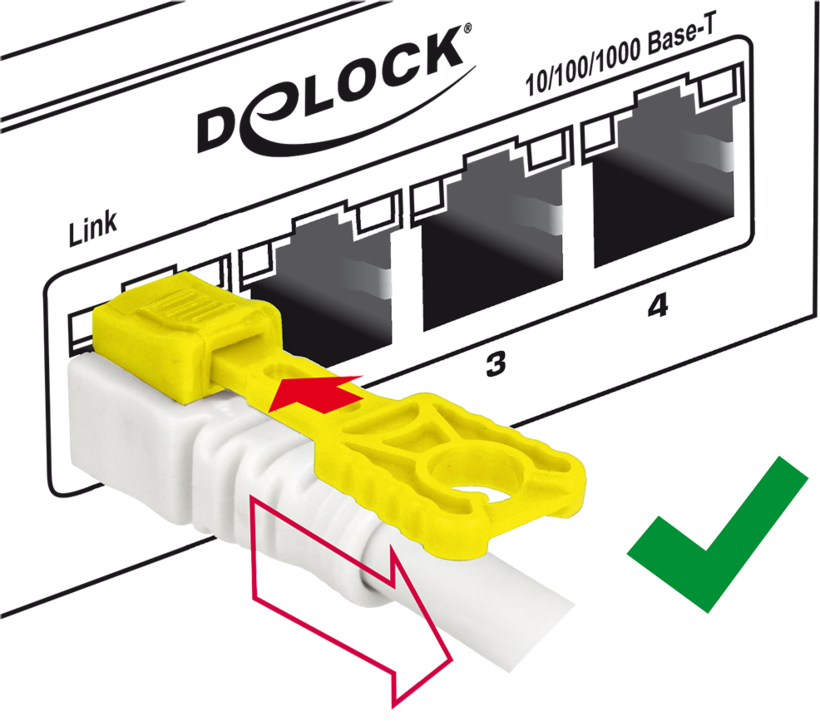 Patchkabel RJ45 S/FTP Cat6a 1 m weiß