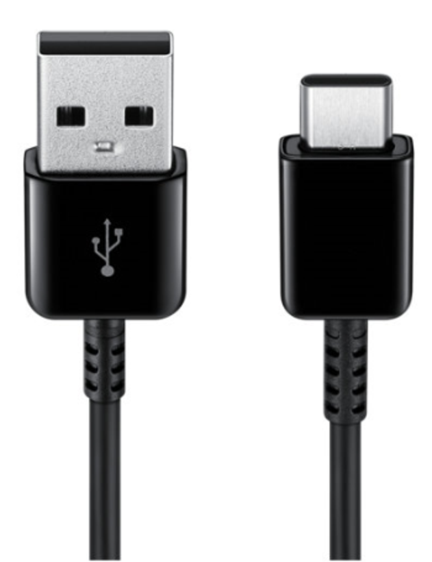 Kabel Samsung USB A - USB C 1,5m černý
