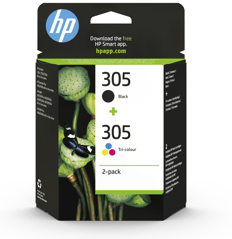 HP 305 Ink 2-pack